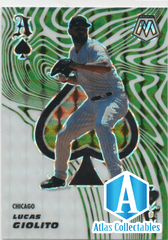 Lucas Giolito 2021 Panini Prizn Aces Prizm Chicago Whitesox#15